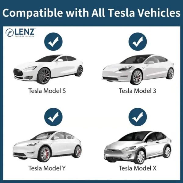 Charger Lock Compatible with J1772 to Tesla Charging Adapter - Image 4