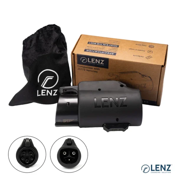 LENZ NACS to J1772 Charging Adapter (Connect NON-Tesla EVs to Tesla AC Charging Stations and Connectors) - Image 7