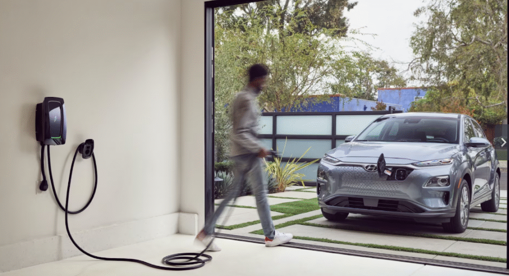 Level 2 EV Charger at Home JuiceNet