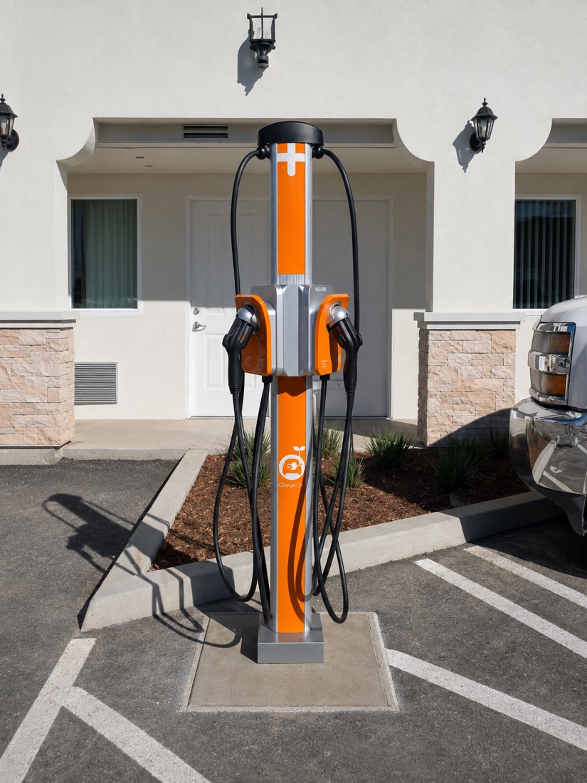 CPF50 resident charging station at North Harbor, Anaheim